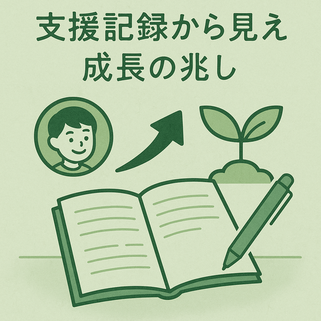 支援記録から見えた成長の兆し
